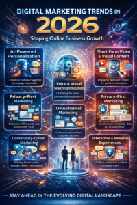 Digital Marketing Trends in 2026 Shaping Online Business Growth