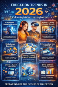 Education Trends in 2026 Transforming Modern Learning Methods